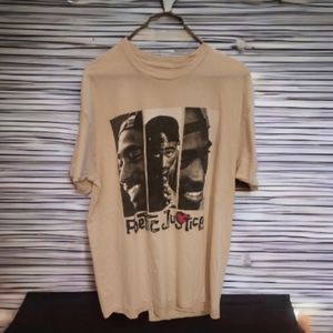 Vintage Poetic Justice T-shirt - Men's LG